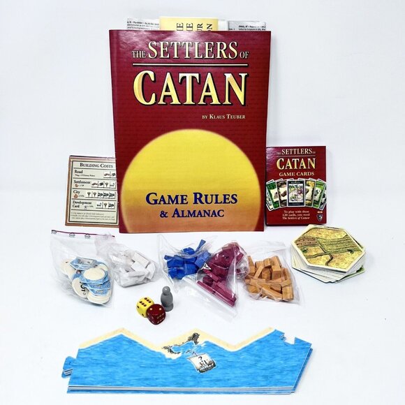 Settlers of Catan Mayfair 3061 Klaus Teuber Complete - Picture 6 of 10